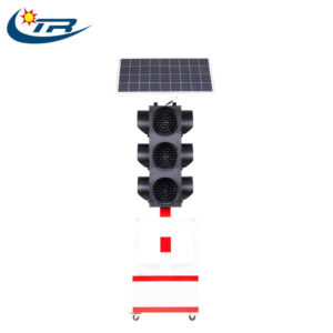 Solar Mobile Traffic Signal Light