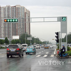 Traffic light pole
