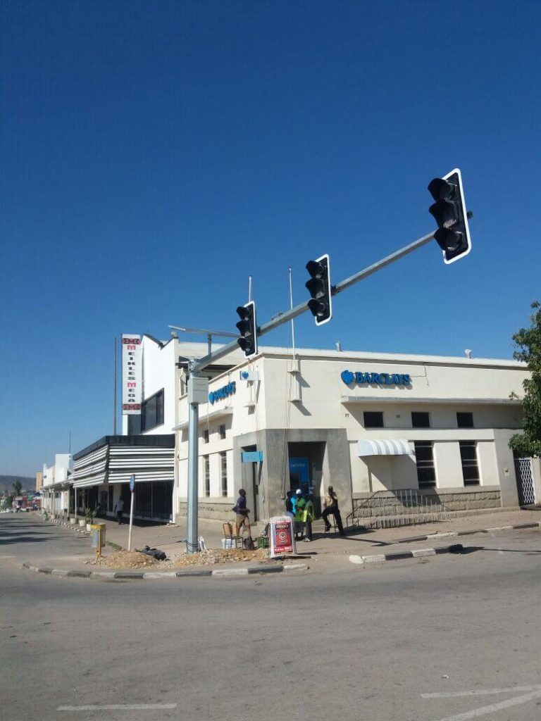 wireless traffic signal light system
