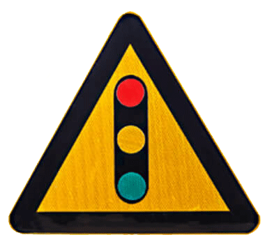 Solar warning light
