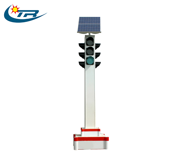 Solar mobile signal light
