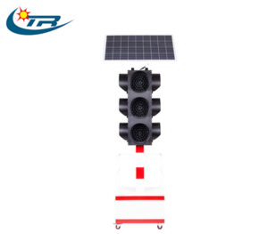 Solar mobile signal light