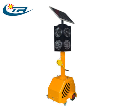 Solar Mobile Traffic Light