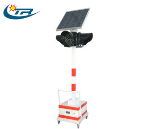 Solar Mobile traffic signal light