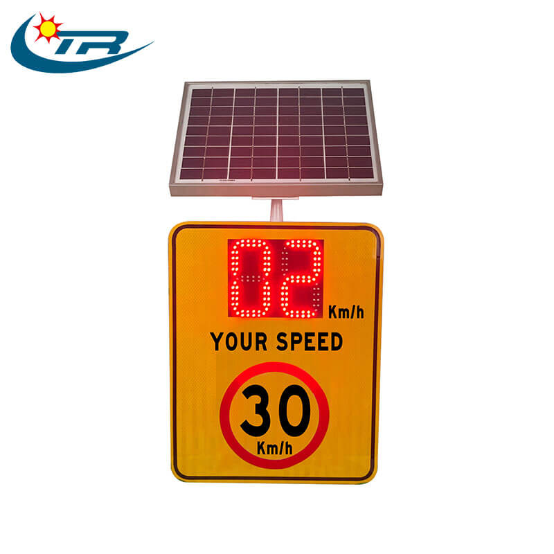 redar speed sign
