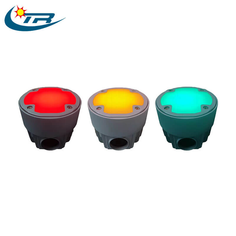 The Cast Aluminum Round LED Road Stud