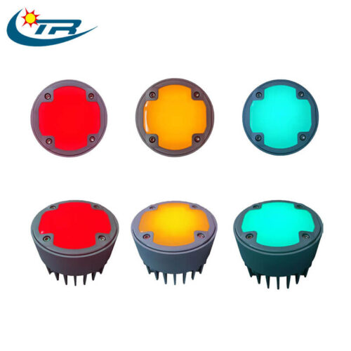 The Cast Aluminum Round LED Road Studs