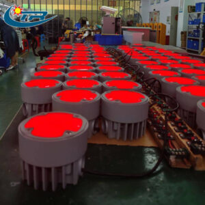 The Cast Aluminum Round LED Road Studs