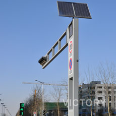 traffic signal poles