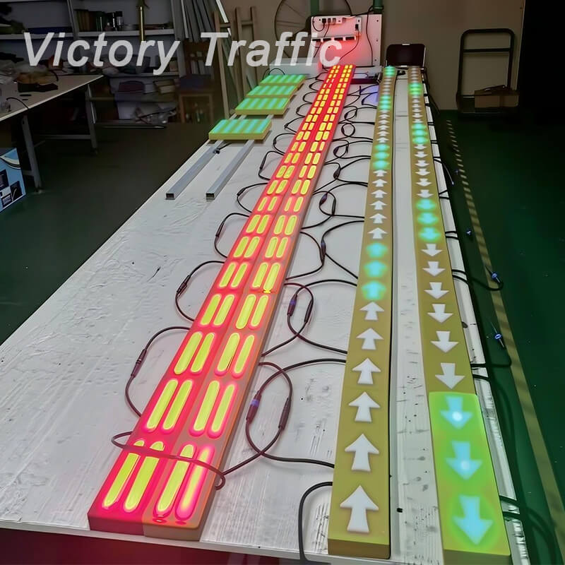 Smart Luminous Zebra Crossing Floor Lights