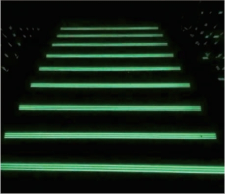 Smart Luminous Zebra Crossing Floor Lights