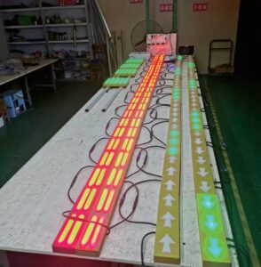 Smart Luminous Zebra Crossing Floor Lights