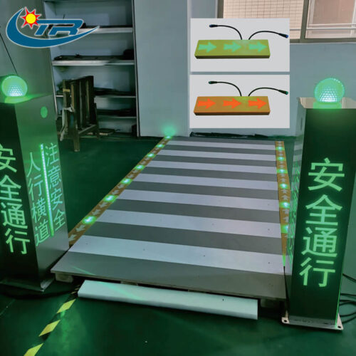 Smart Luminous Zebra Crossing Floor Lights
