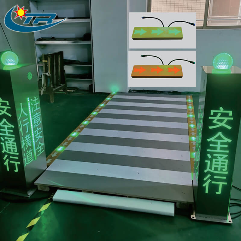 Smart Luminous Zebra Crossing Floor Lights