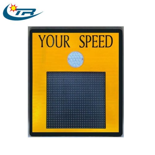 Matrix radar speed sign