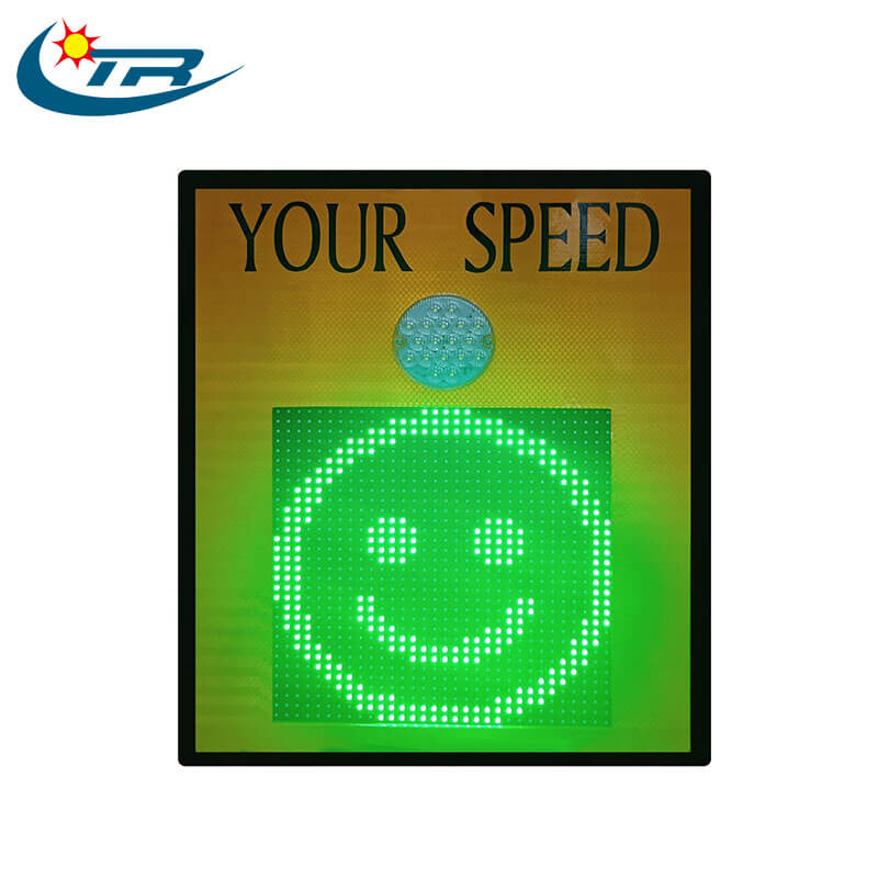 Matrix radar speed sign