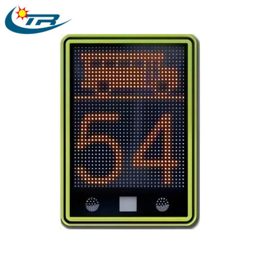 Matrix radar speed sign