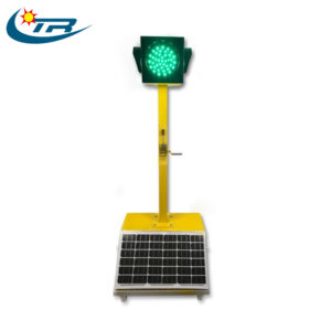 Solar Mobile Traffic Signal Light