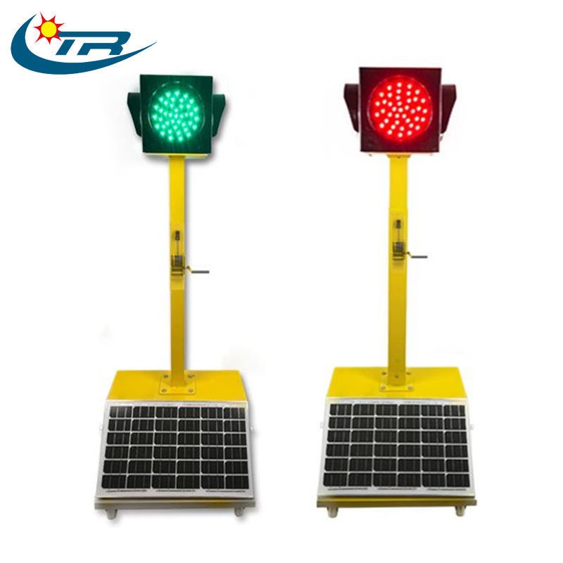 Solar Mobile Traffic Signal Light Solar Mobile Traffic Signal Light