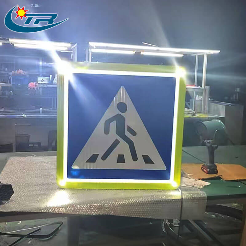 Internally Luminous Pedestrian Crossing Signs Internally Luminous Pedestrian Crossing Signs