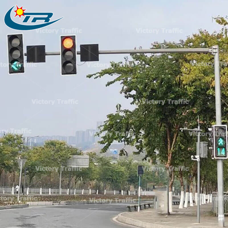 Octagonal Tapered Traffic Signal Pole Octagonal Tapered Traffic Signal Pole