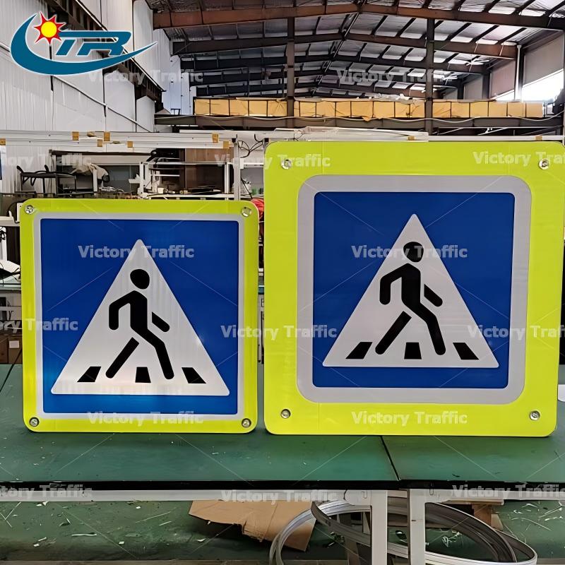 Internally Luminous Pedestrian Crossing Signs Internally Luminous Pedestrian Crossing Signs