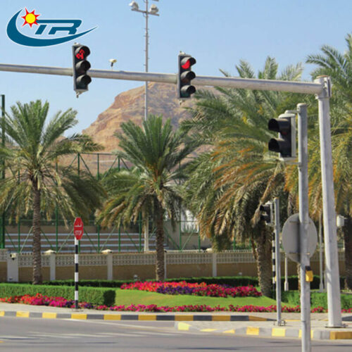 Octagonal Tapered Traffic Signal Pole